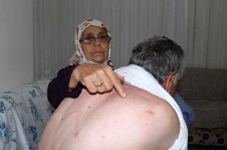 Kıbrıs gazisi ve eşine darp iddiası