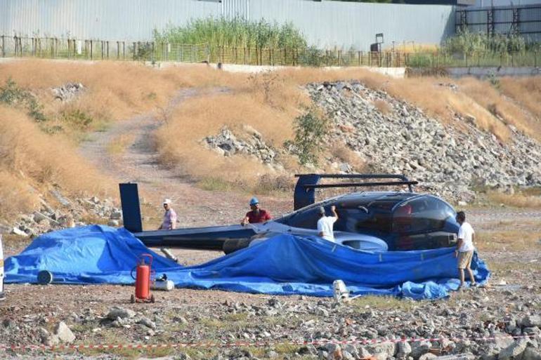 İzmirde helikopter kazası; pilot ve yardımcı pilot yaralandı