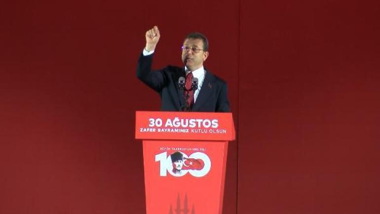 Yenikapıda 30 Ağustos Zafer Bayramı coşkuyla kutlandı