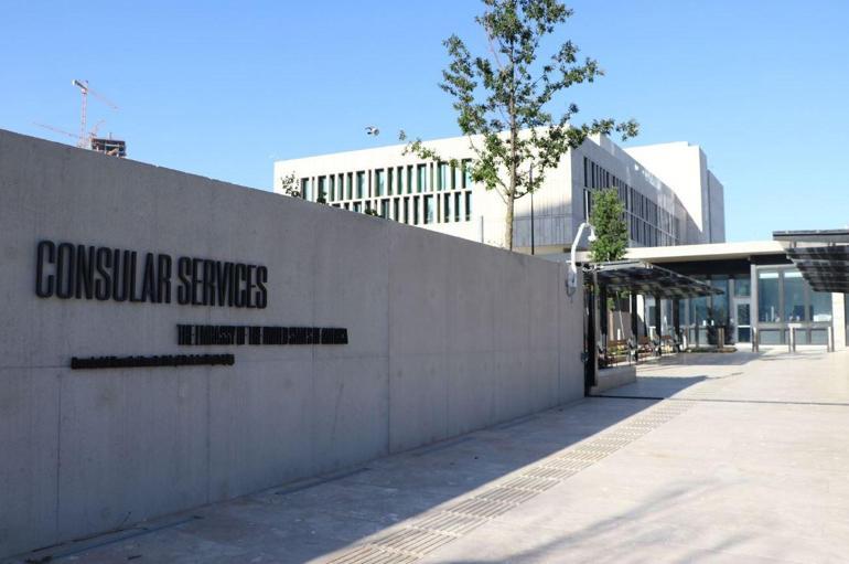 ABDnin yeni Ankara Büyükelçiliğinde vize kapasitesi artırıldı