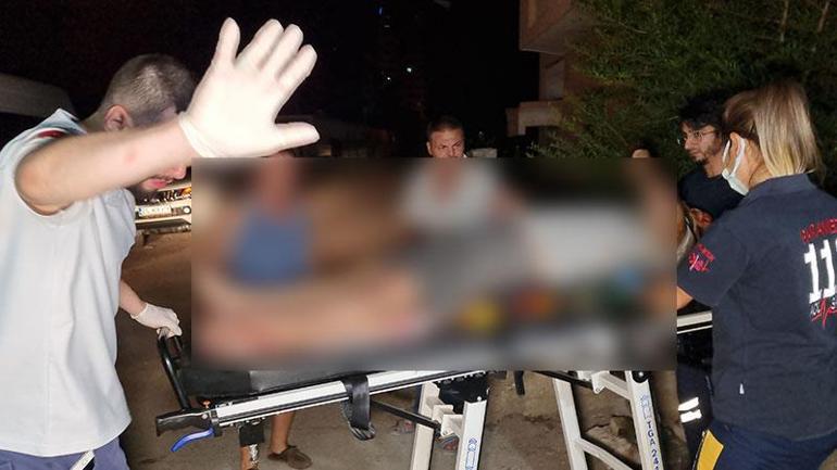 Hırsızlık şüphelisi, damdan düşerek yaralandı