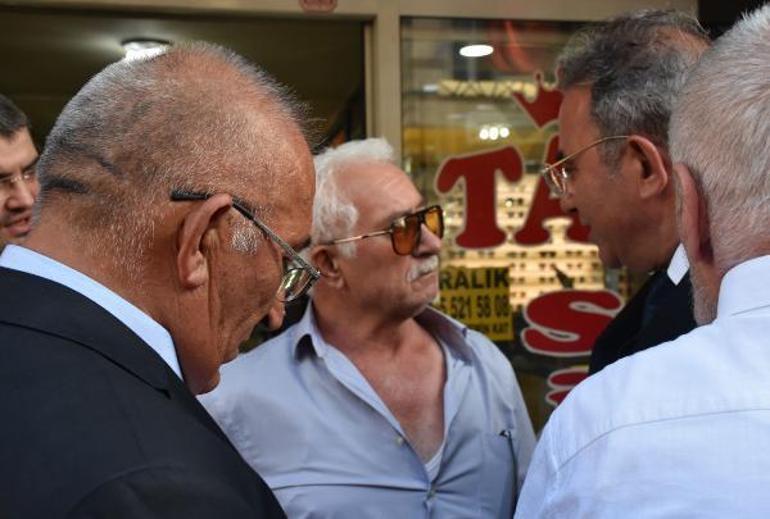 CHP milletvekilleri ile vatandaş arasında eski CHP tartışması