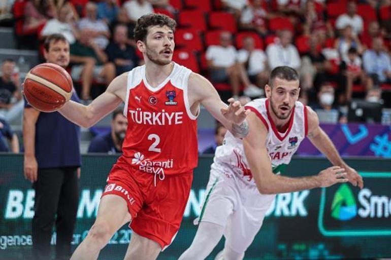 A Milli Basketbol Takımı, Bulgaristanı mağlup etti