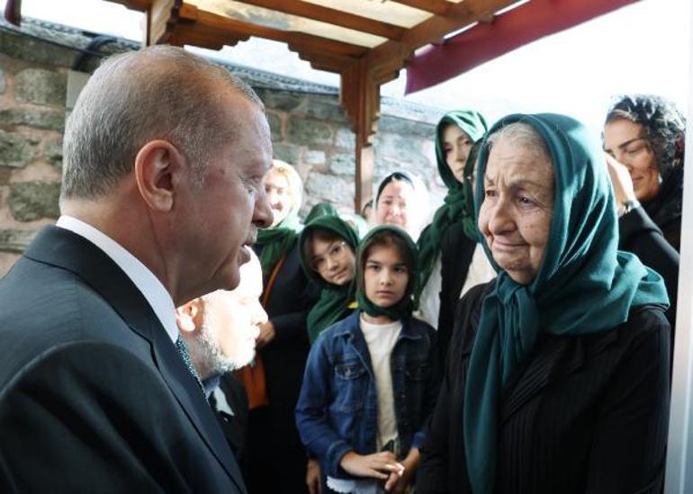 Cumhurbaşkanı Erdoğan, İnançerin cenaze törenine katıldı