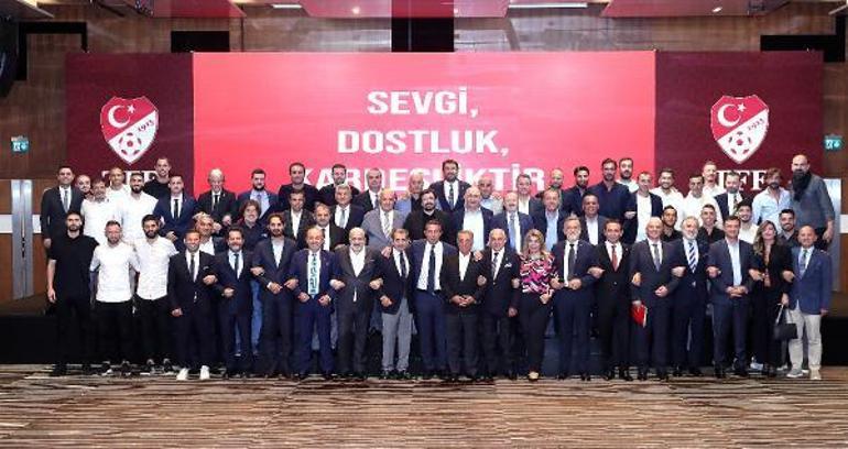 Kulüpler, teknik adamlar ve futbolculardan TFFye geçmiş olsun ziyareti