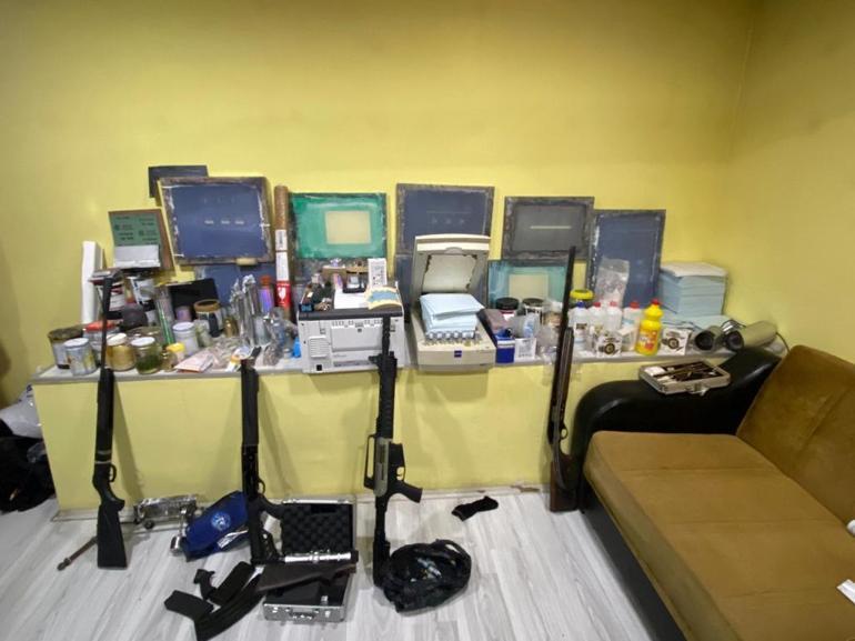 Çiftlik kurup, sahte para basan çeteye dava