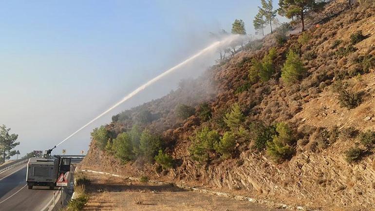 Mersinde orman yangını, 2nci gününde kontrol altında