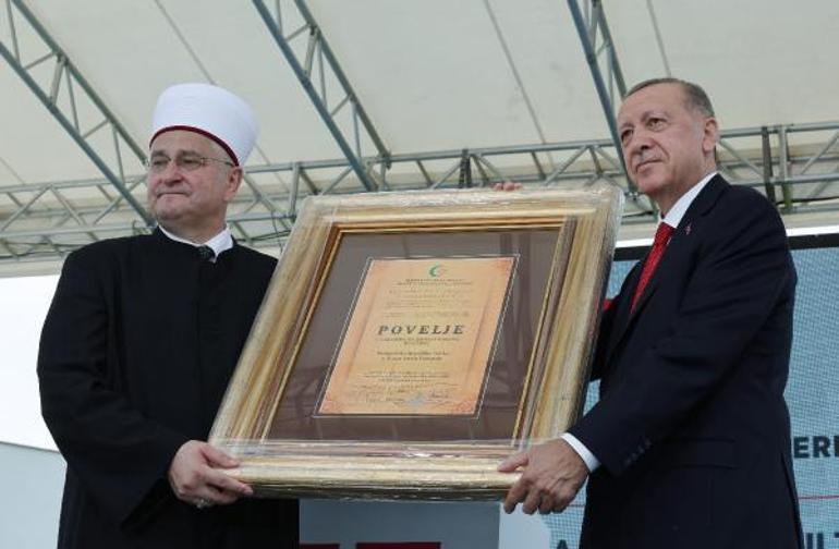 Cumhurbaşkanı Erdoğan, İslam Kültür Merkezi’nin açılışına katıldı