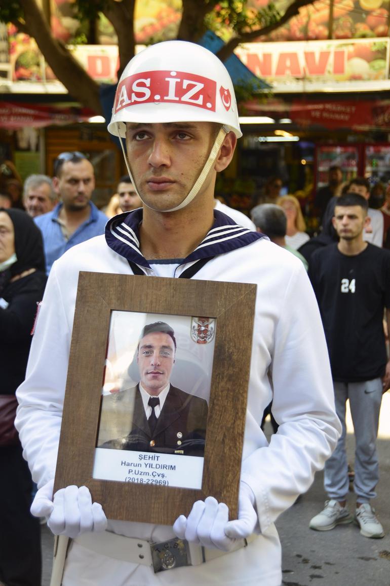 Şehit Uzman Çavuş Harun Yıldırım, Mersinde toprağa verildi