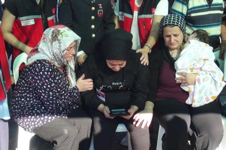 Şehit Astsubay Ağılın cenazesi memleketi Tokatta