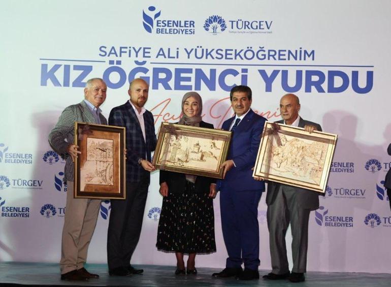 Esenlerde Bilal Erdoğanın katılımıyla kız öğrenci yurdu açıldı