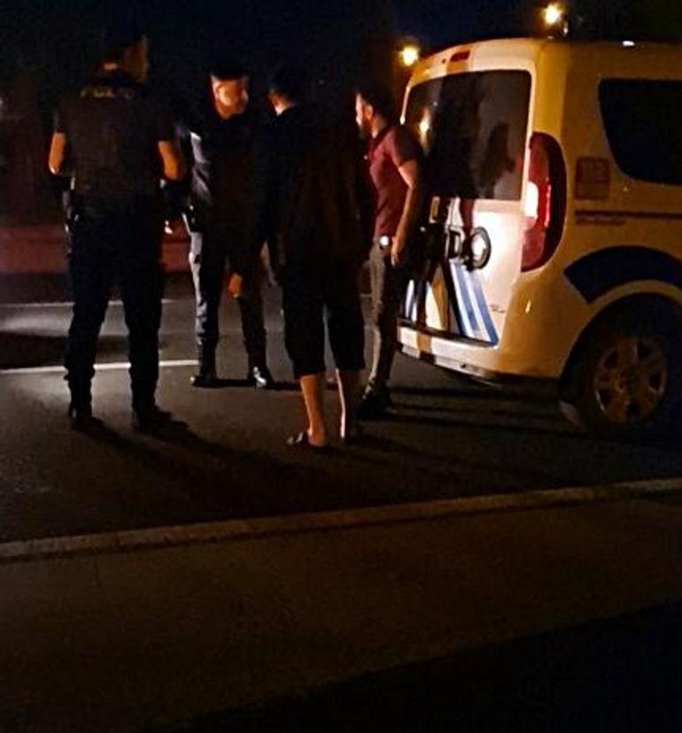 Alkollü sürücü, polis aracına binmemek için bayılma numarası yaptı