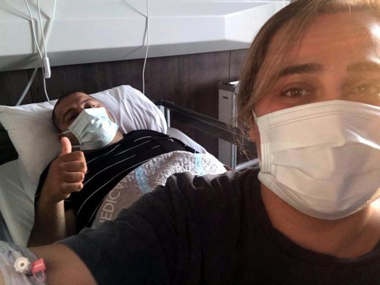 1 yıl önce evlendiği eşine böbreğini verdi