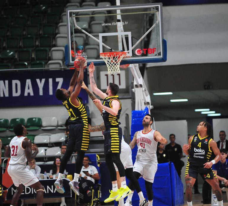 Galatasaray Nef - Fenerbahçe Beko: 75-72