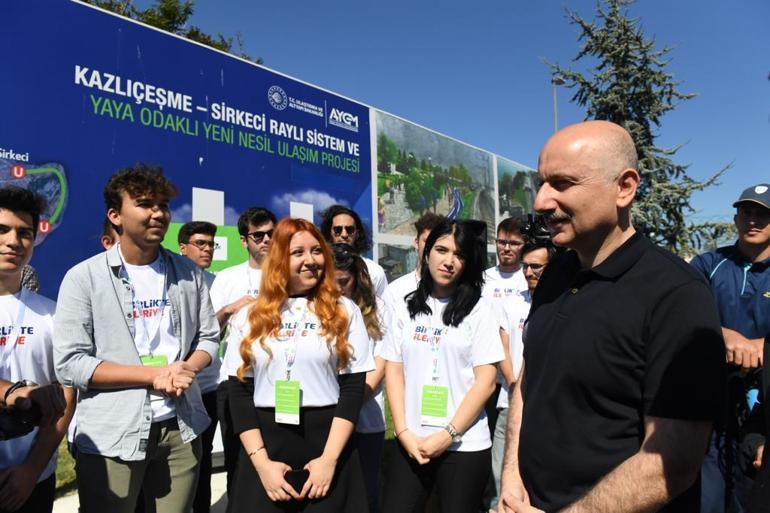Bakan Karaismailoğlu: Hedefimiz şehir içi hareketliliği metro hatları ekseninde artırarak trafiği azami ölçüde azaltmak