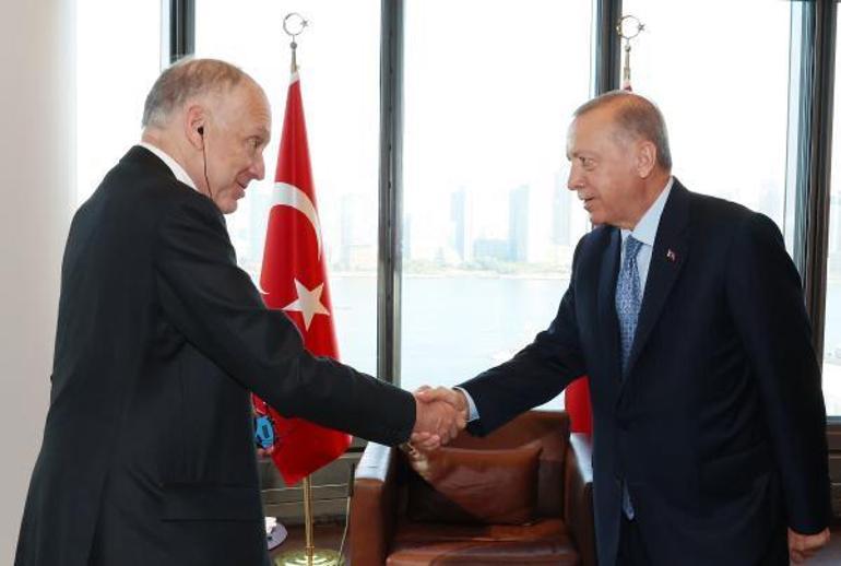 Cumhurbaşkanı Erdoğan’dan üst düzey temaslar