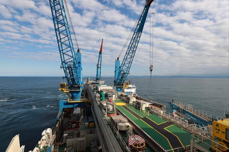 Bakan Dönmez: Karadeniz’deki boruların 140 kilometresi, karadakilerin ise yüzde 70’i tamamlandı