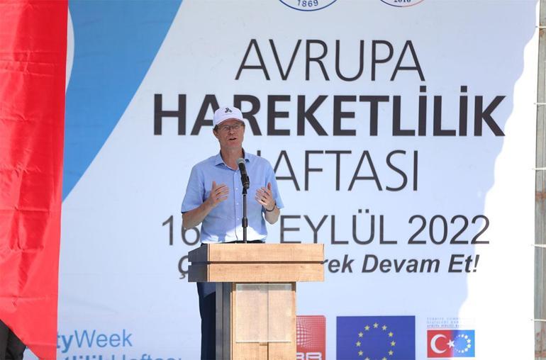 Avrupa Birliği Türkiye Delegasyonu Başkanı Büyükelçi Nikolaus Meyer-Landrut, “Karbon sıfır hedefi için ulaşım metotlarımızı çeşitlendirmeliyiz”