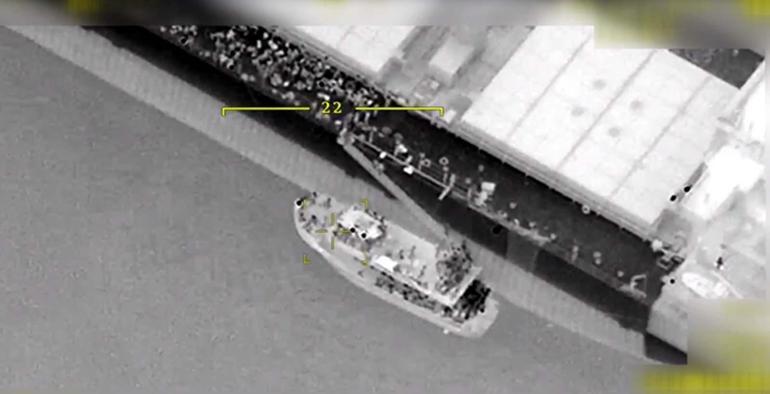 Yardım çağrısı yapan gemide kurtarılan 283 düzensiz göçmen, ülkelerine gönderilecek