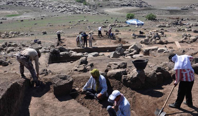 Taşlıgeçit Höyüğü’nde, Hitit İmparatorluğu mimari kalıntıları tespit edildi