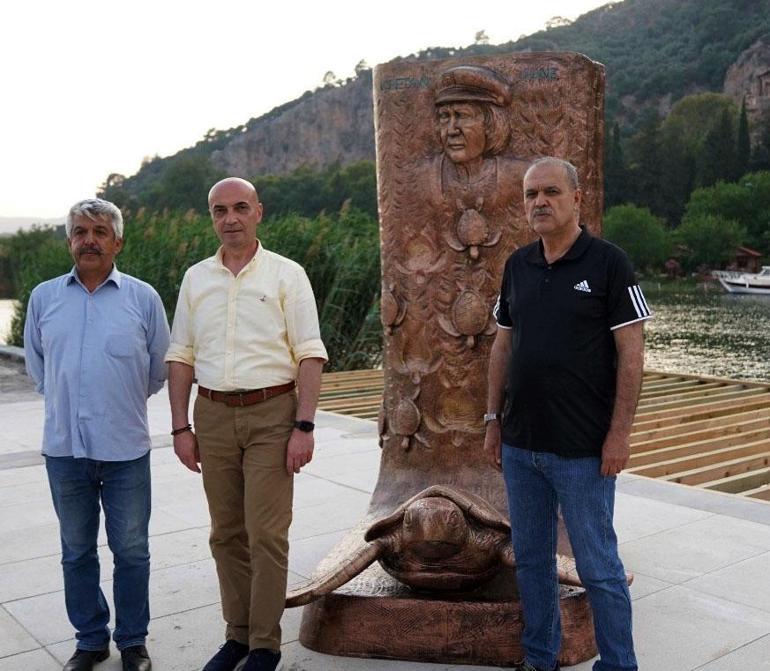 Captain June Monument was opened, as known mother of carettas