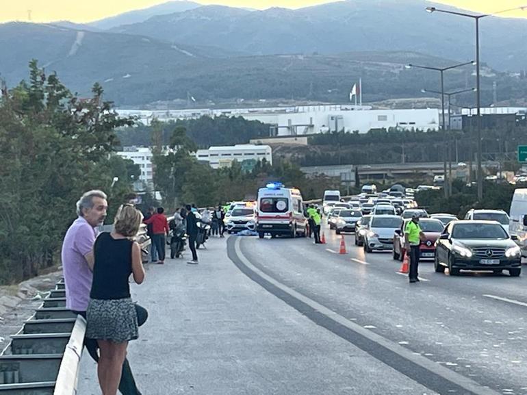 Otomobile arkadan çarpan motosiklet sürücüsü hayatını kaybetti