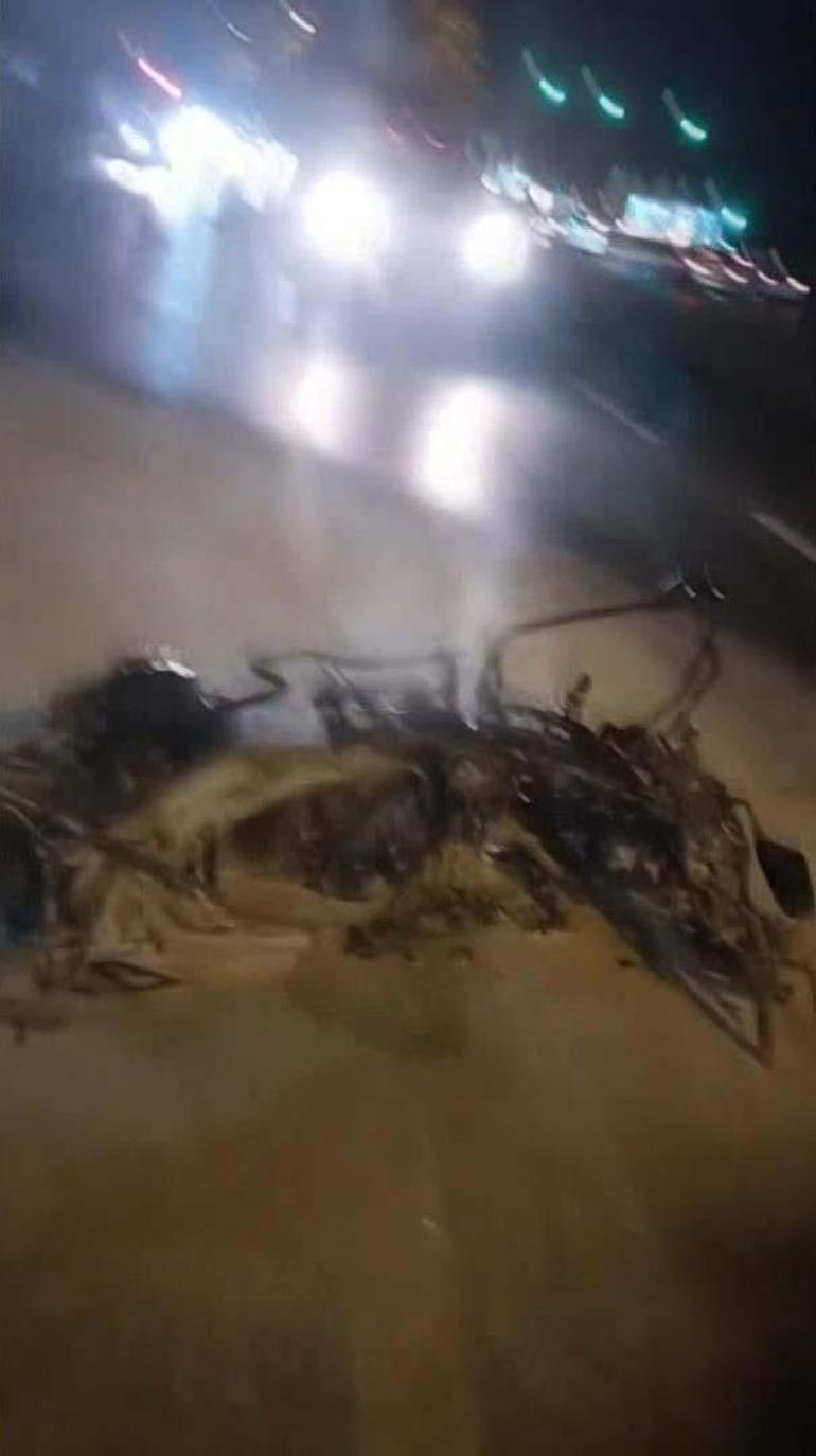 Sarıyerde motosiklet otomobille çarpıştı: 1 ölü, 2 yaralı