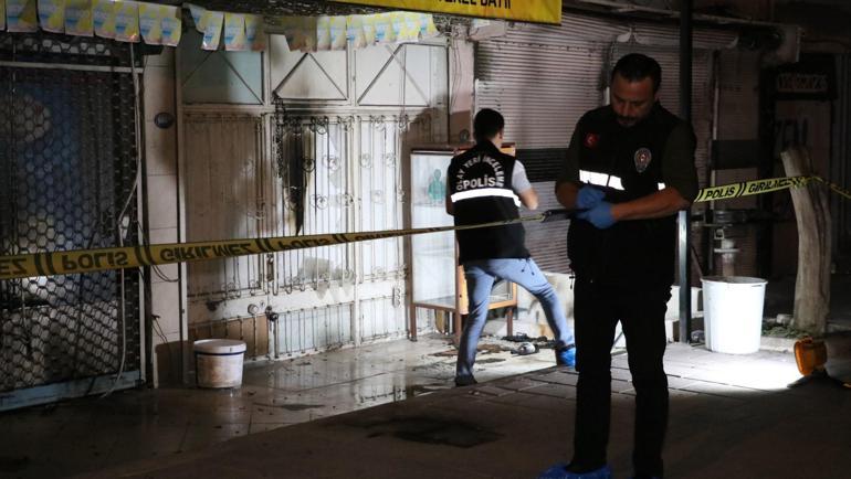 Tekel bayisine molotoflu saldırı