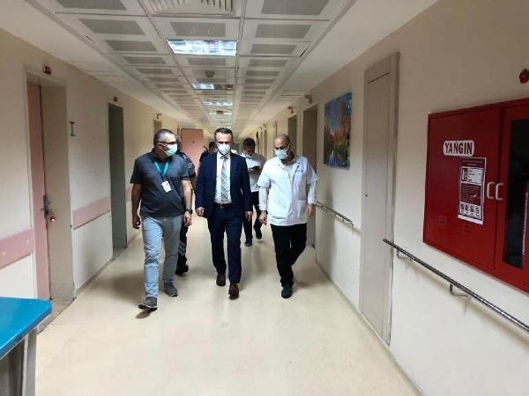 Rektör Yılmaz: Hasta gibi girip yaptığımız denetimde, serviste kilitli kaldık