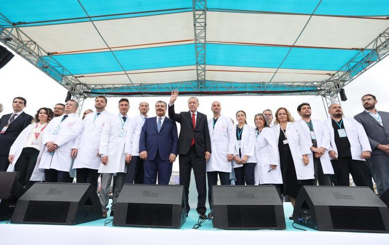 Cumhurbaşkanı Erdoğan: Şehir hastanelerimizin sayısını 35e çıkaracağız