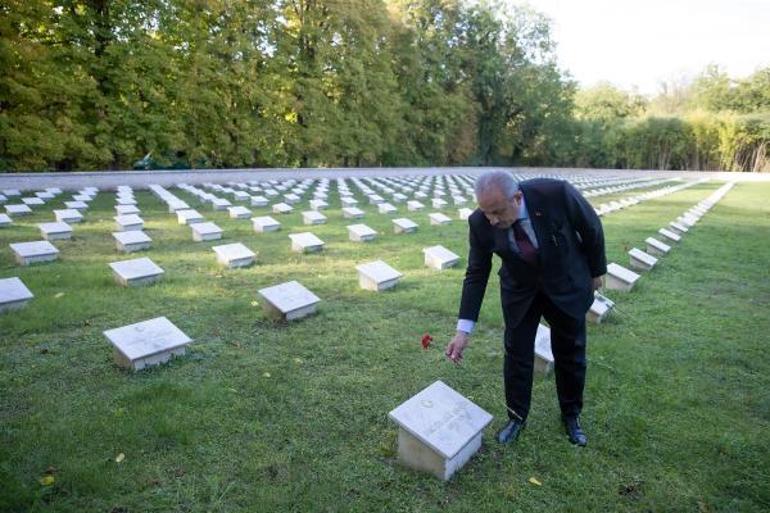 TBMM Başkanı Şentop, Galiçya Cephesi Türk Şehitliği’ni ziyaret etti