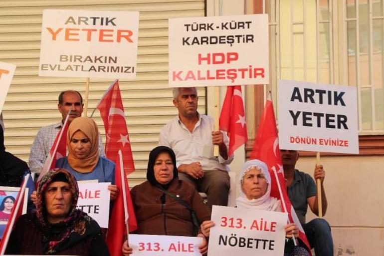 Diyarbakır’da evlat nöbetindeki aile sayısı 313 oldu