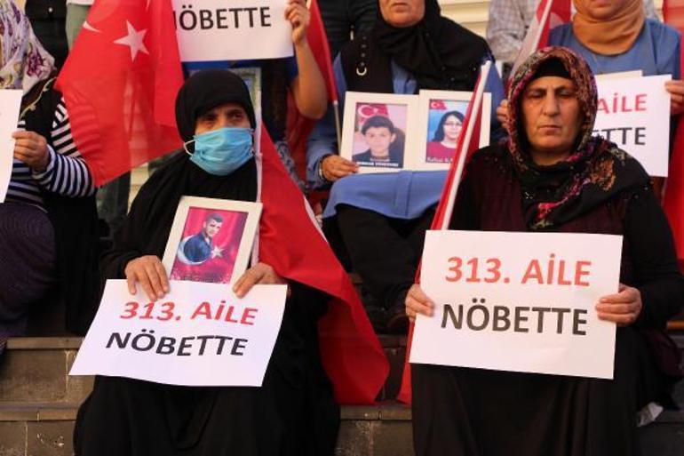 Diyarbakır’da evlat nöbetindeki aile sayısı 313 oldu