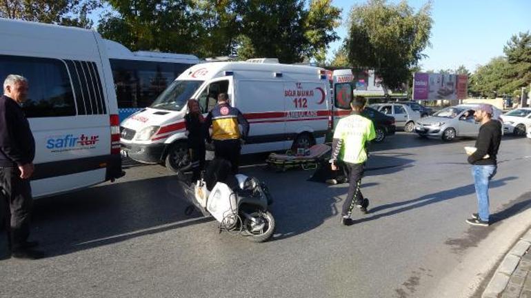 Motosikletle okul servisinin altında kalan Mustafa öldü