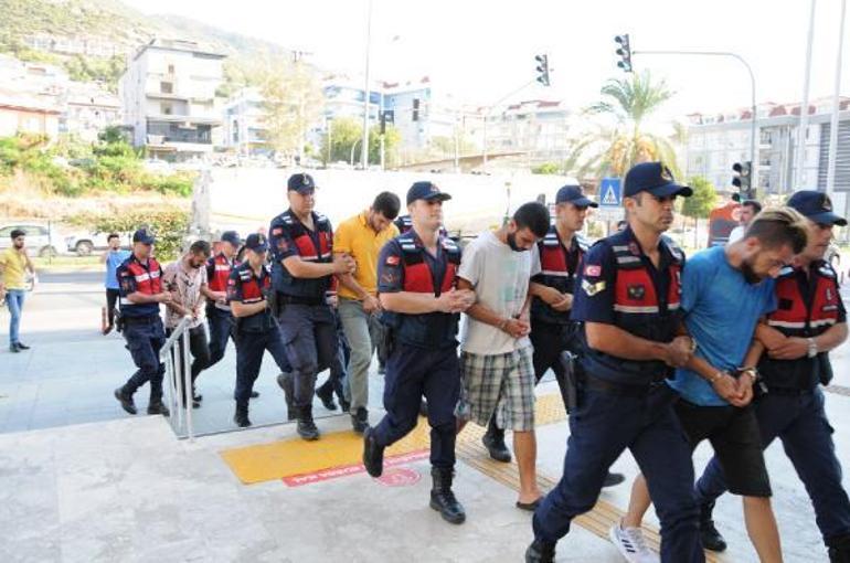 Antalyada Beyaz Kelebek operasyonu: 17 gözaltı