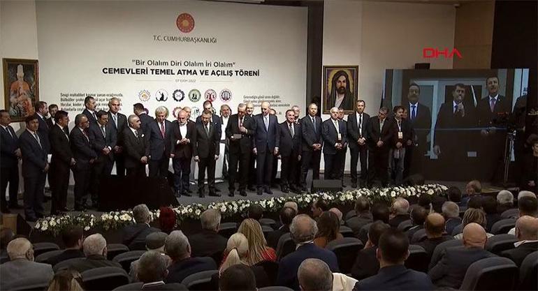 Erdoğan: Alevi-Bektaşi Kültür ve Cemevi Başkanlığı kuruyoruz