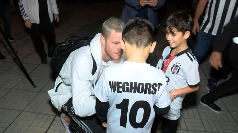 Beşiktaş kafilesi, Giresun’da