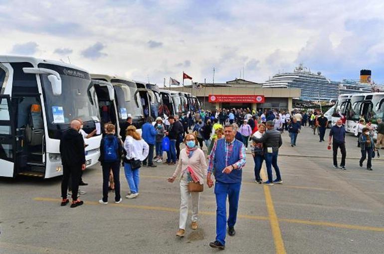 İzmire gelen turist sayısı, pandemi öncesi dönemi geçti
