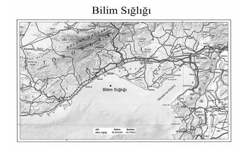 Deniz haritalarında Türkçe isimleri olmayan deniz altı oluşumlarının adları belirlendi