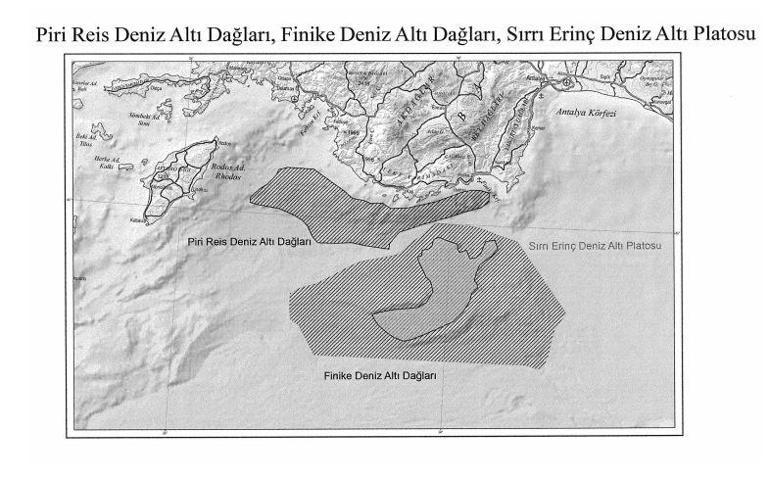 Deniz haritalarında Türkçe isimleri olmayan deniz altı oluşumlarının adları belirlendi