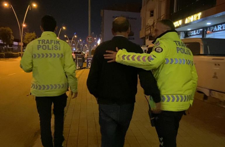 Uyuyor gibi davrandı, 5inci kez alkollü yakalanınca ehliyetine 2036 yılına kadar el konuldu