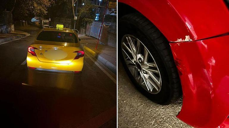 Taksi şoförü aracına çarptığı Azerbaycanlı sanatçıyı darbetti