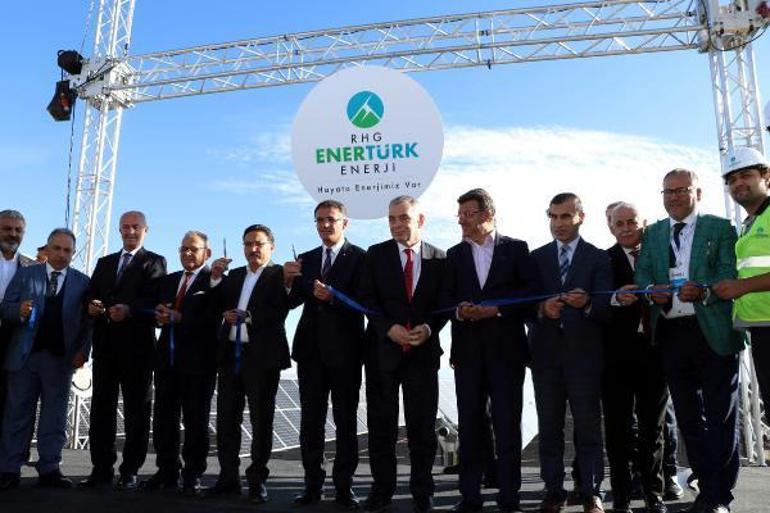 Güneş takip sistemli Van Arısu Güneş Enerji Santrali açıldı