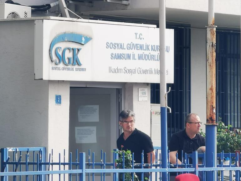 Samsunda kolonlarında korozyon tespit edilen SGK binasına tahliye