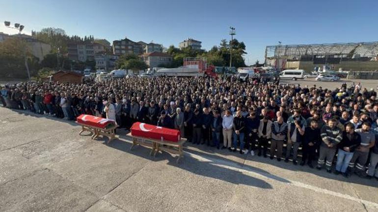 Cumhurbaşkanı Erdoğan madencilerin cenaze törenine katıldı