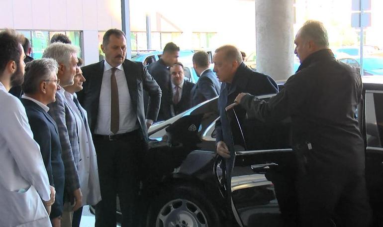 Cumhurbaşkanı Erdoğan, maden kazasında yaralananları ziyaret etti