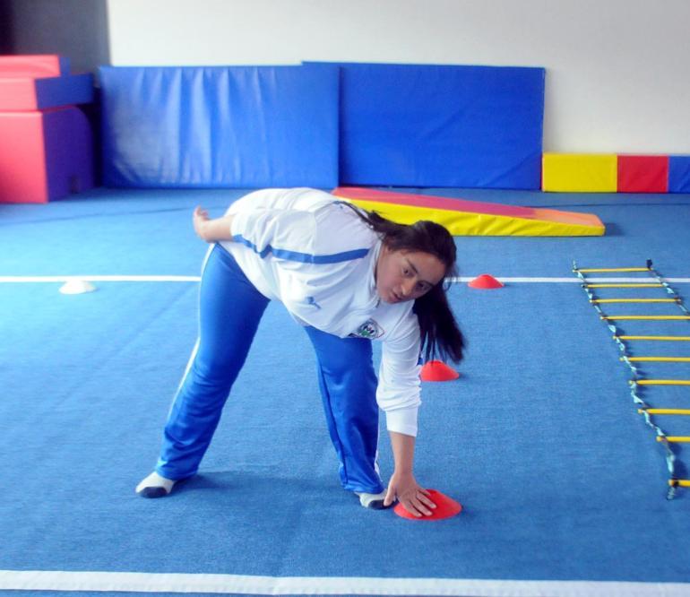 Down sendromlu Mehtap, milli takım seçmelerine hazırlanıyor