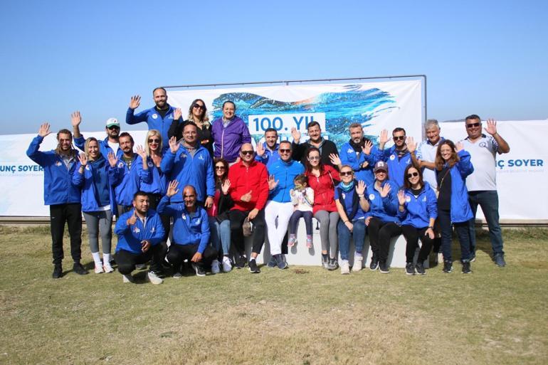 100üncü Yıl Açık Su Yüzme Yarışları’nda büyük heyecan