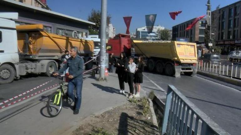 Arel Üniversitesi öğrencisi: İş makineleri ders sırasında üç kez teğet geçti