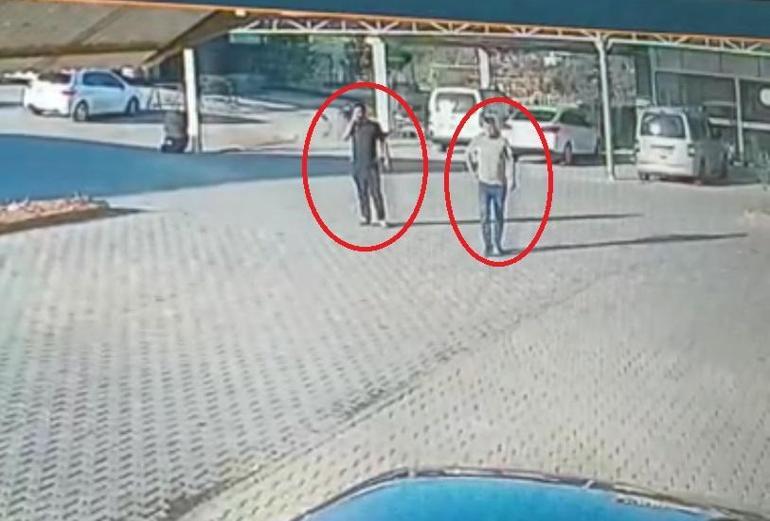 Mersinde Oto Galericiler Sitesinde silahlı kavga anı kamerada: 2 yaralı